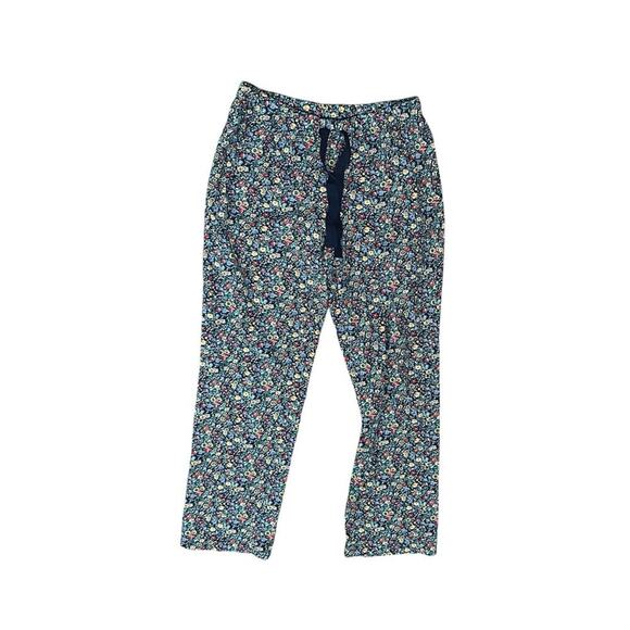 Lands' End Knit Pajama Set Long Sleeve T-Shirt and Pants Womens Xsmall - Picture 2 of 5